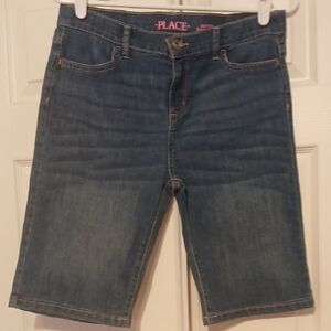 Childrens Place Classic Blue Denim Shorts